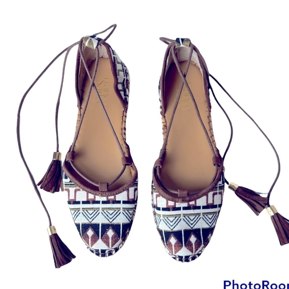 Franco Sarto Dream Espadrille Sandal Size 8